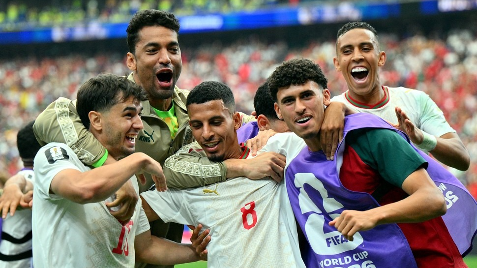 Marruecos goleó a Canadá y se metió en cuartos de final