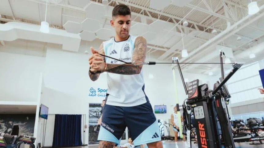 Supendieron el entrenamiento de la Selección por tormentas eléctricas