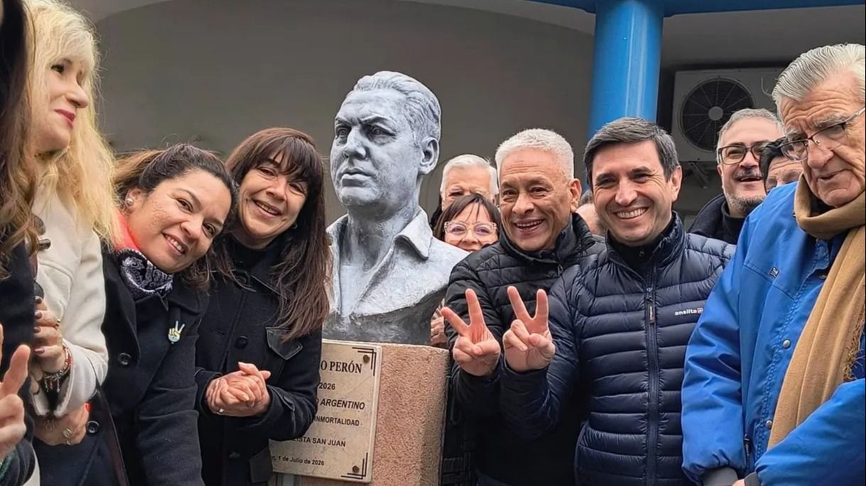 Homenaje a Perón en la sede del PJ sanjuanino