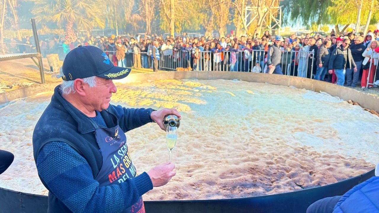 En Rawson se hizo historia con la semita más grande del mundo 