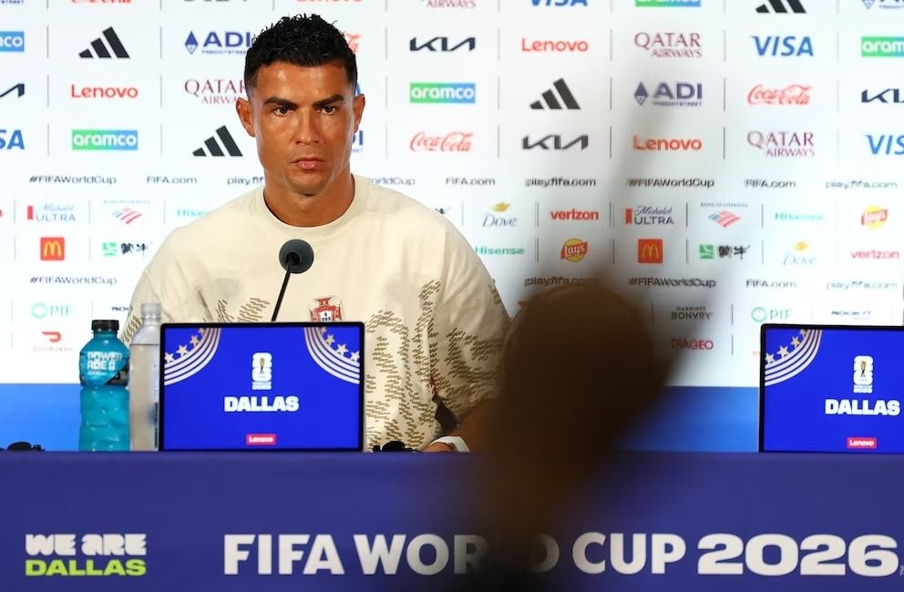 Cristiano Ronaldo mantuvo un duro cruce con un periodista antes de Portugal-España 