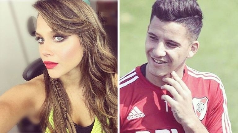 Driussi, el delantero de River que le fue infiel a su novia con Barbie Vélez