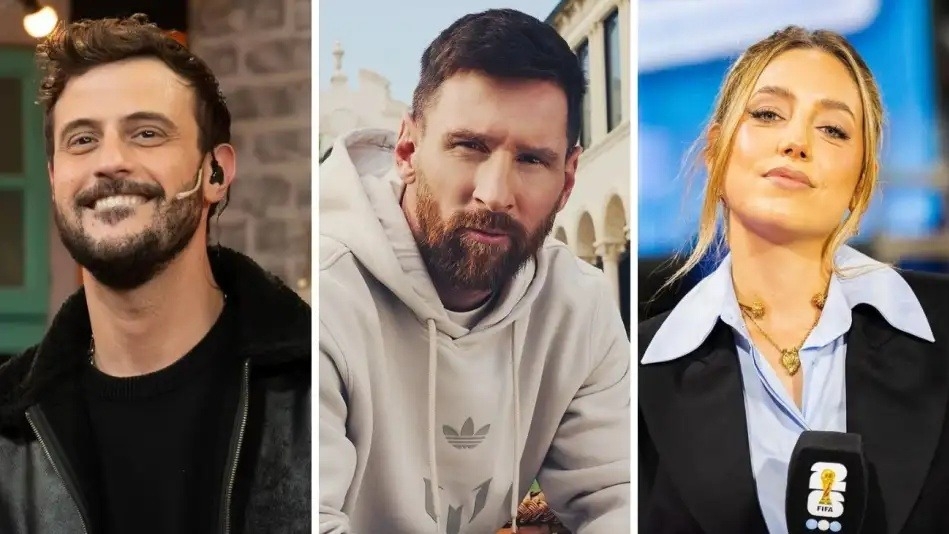 ¿Está celoso? Diego Leuco opinó del cruce de Messi y Sofi Martínez