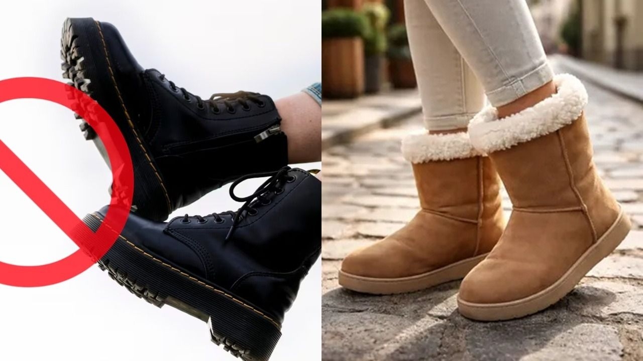 Las botas con corderito son el calzado estrella del invierno 2026