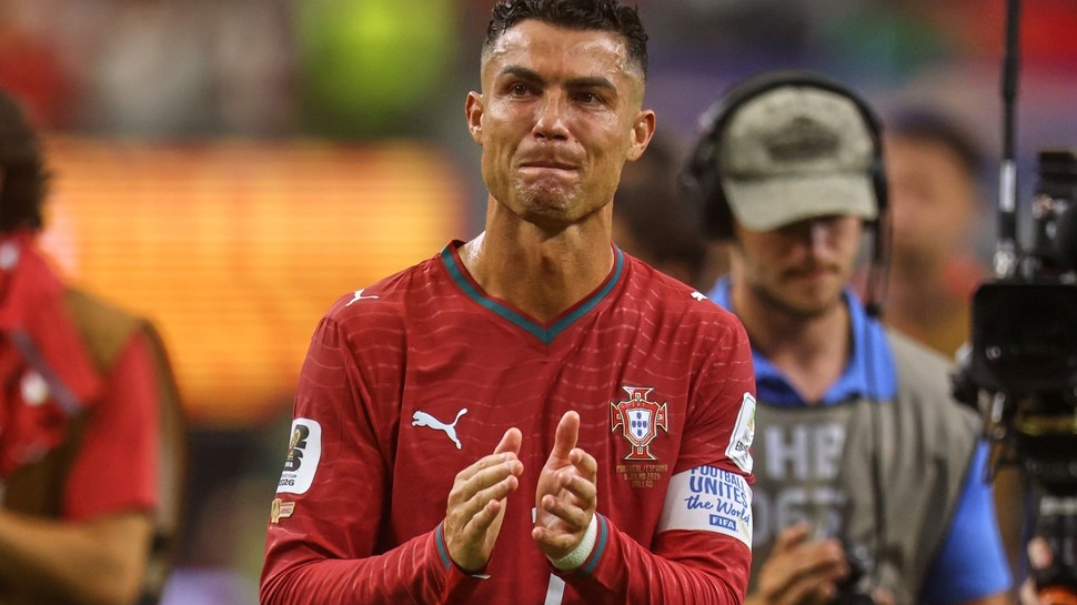 Cristiano Ronaldo se despidió de los Mundiales entre lágrimas y sin goles