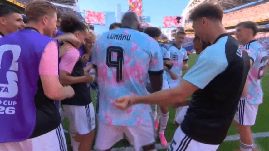 Lukaku se burló de Trump con su famoso baile y el video se volvió viral