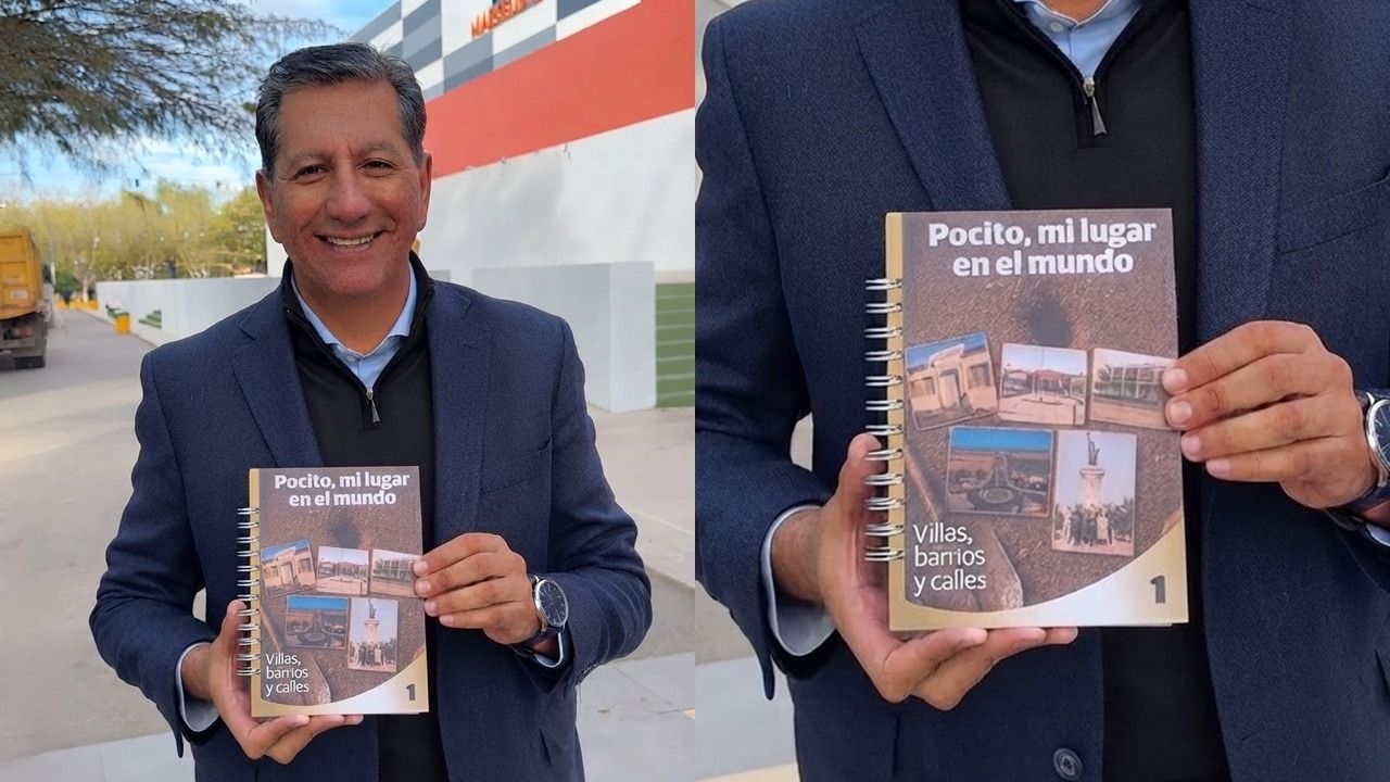 Pocito presentó su libro histórico en una feria internacional del libro en Chile