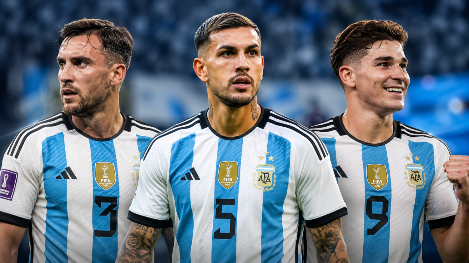 Qué le aportan Paredes, Julián y Tagliafico a la Argentina de Scaloni
