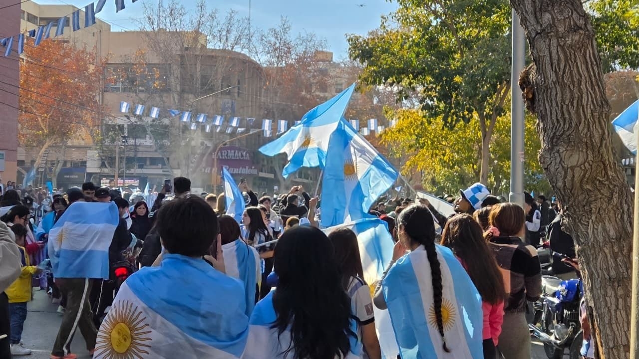 Locura en San Juan tras la remontada de Argentina ante Egipto