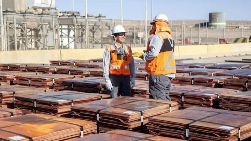 El cobre alcanzó un precio récord 