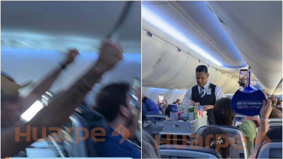 Así se enteraron argentinos del épico triunfo ante Egipto en pleno vuelo