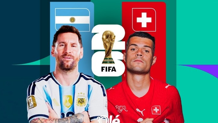 Argentina enfrenta a Suiza por los cuartos del Mundial 2026
