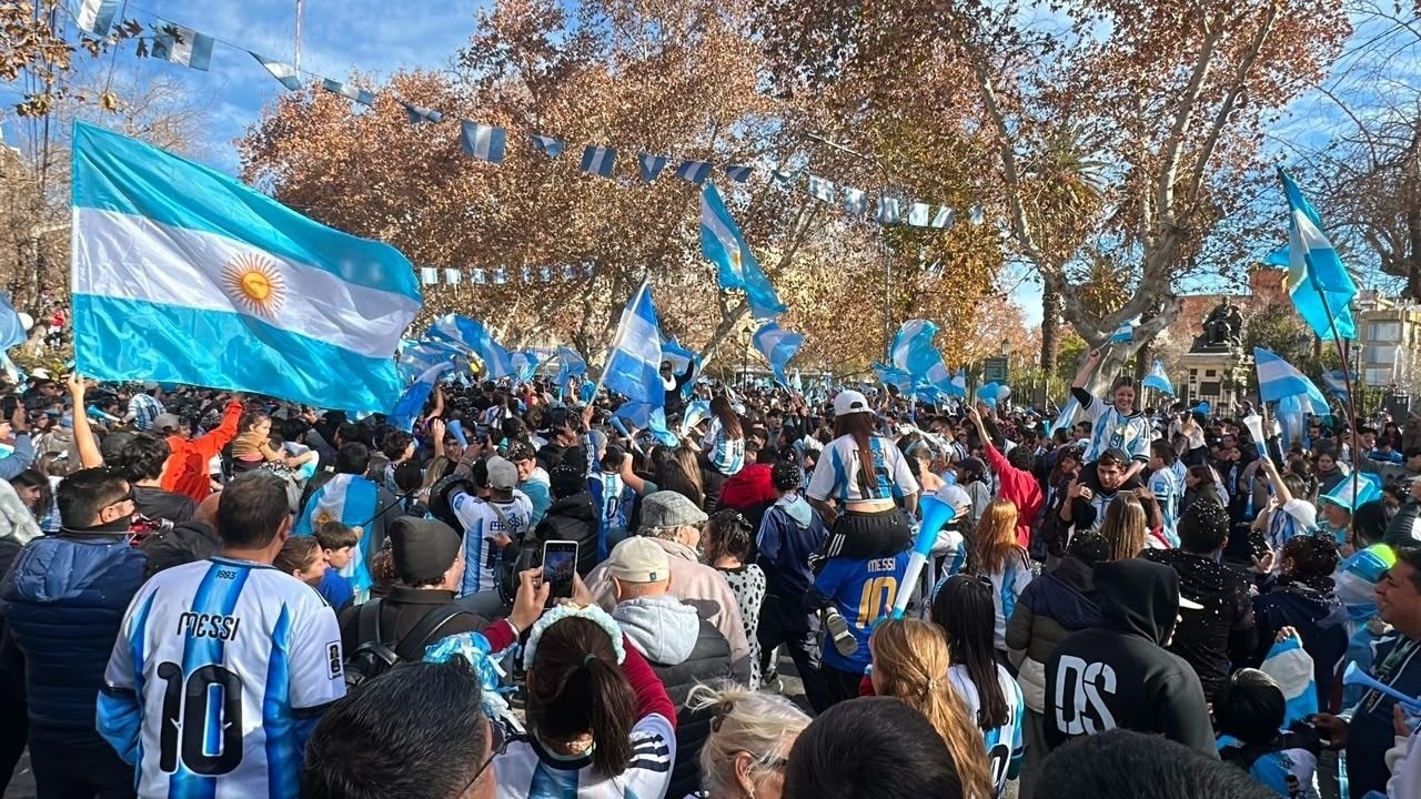 Detuvieron a 20 personas en el festejo del triunfo de la Selección