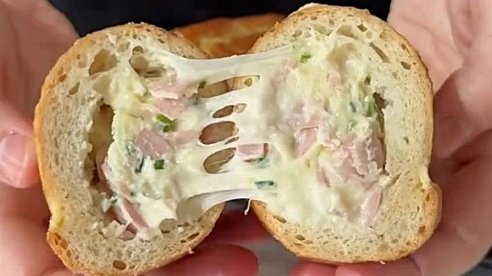 Paso a paso para cocinar panes rellenos a la sarten en 10 minutos