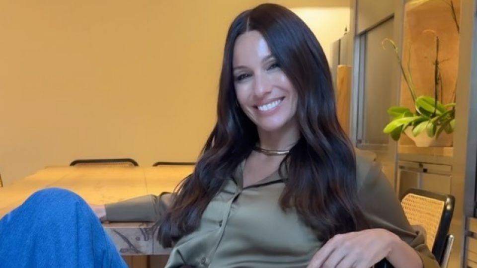 Pampita deslumbro con un body inspirado en la Seleccion Argentina