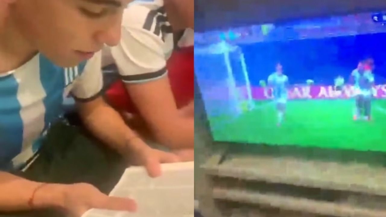 La insólita cábala que se volvió viral durante Argentina-Egipto: "¡Seguí leyendo!"