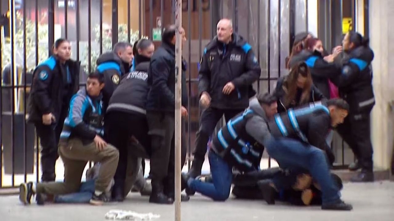Festejo empañado en el Obelisco: hubo incidentes, heridos y detenidos