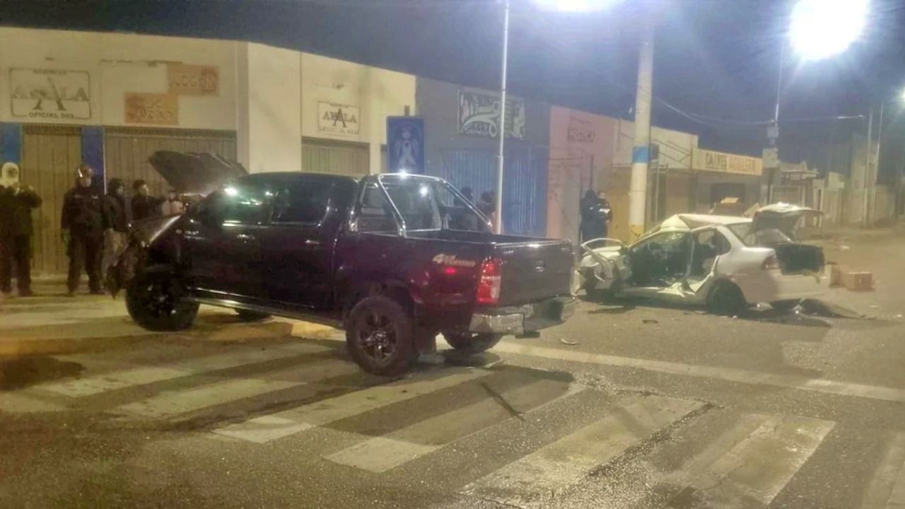 Violento choque en Rawson dejó a tres heridos y un conductor en grave estado