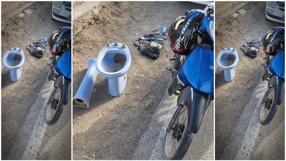 Terminó preso tras intentar llevarse objetos de baño de una propiedad
