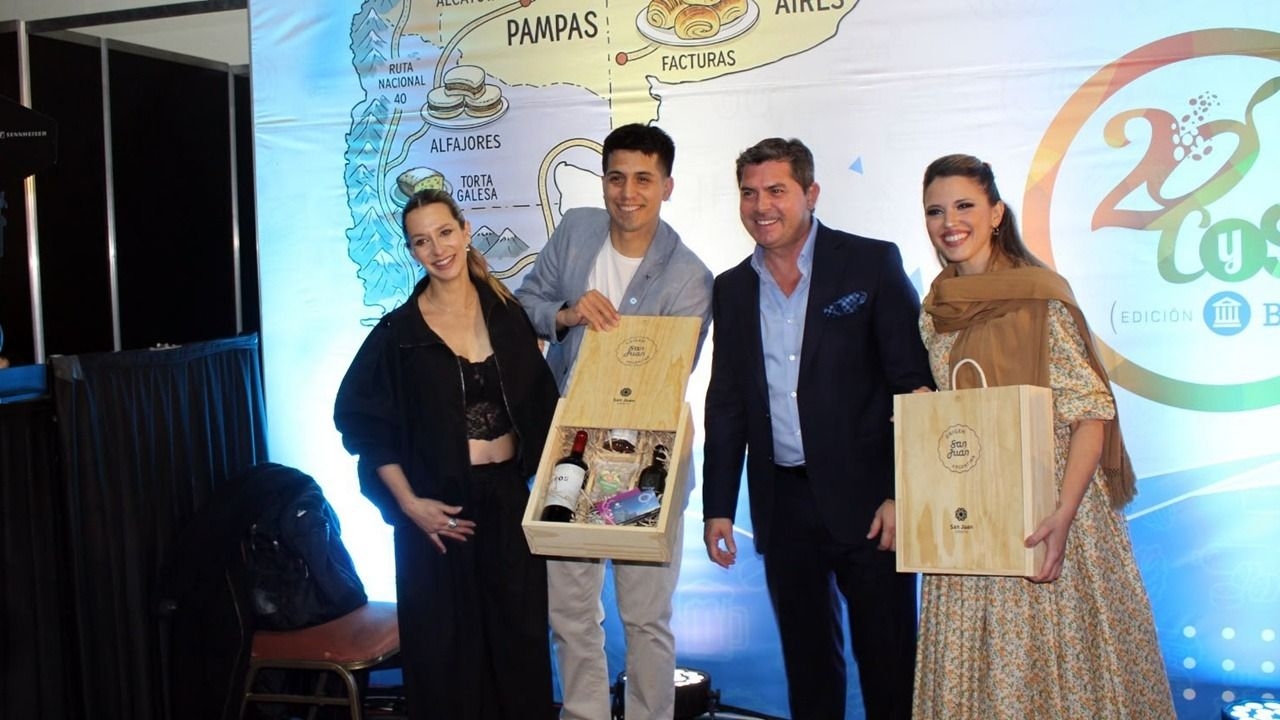 Orrego acompañó la presentación de la gastronomía sanjuanina en Caminos y Sabores 2026