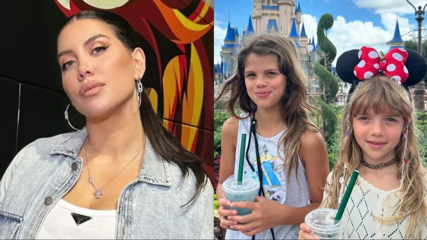 Wanda Nara se fue de viaje con sus hijas y uno de sus ex e Icardi enfureció