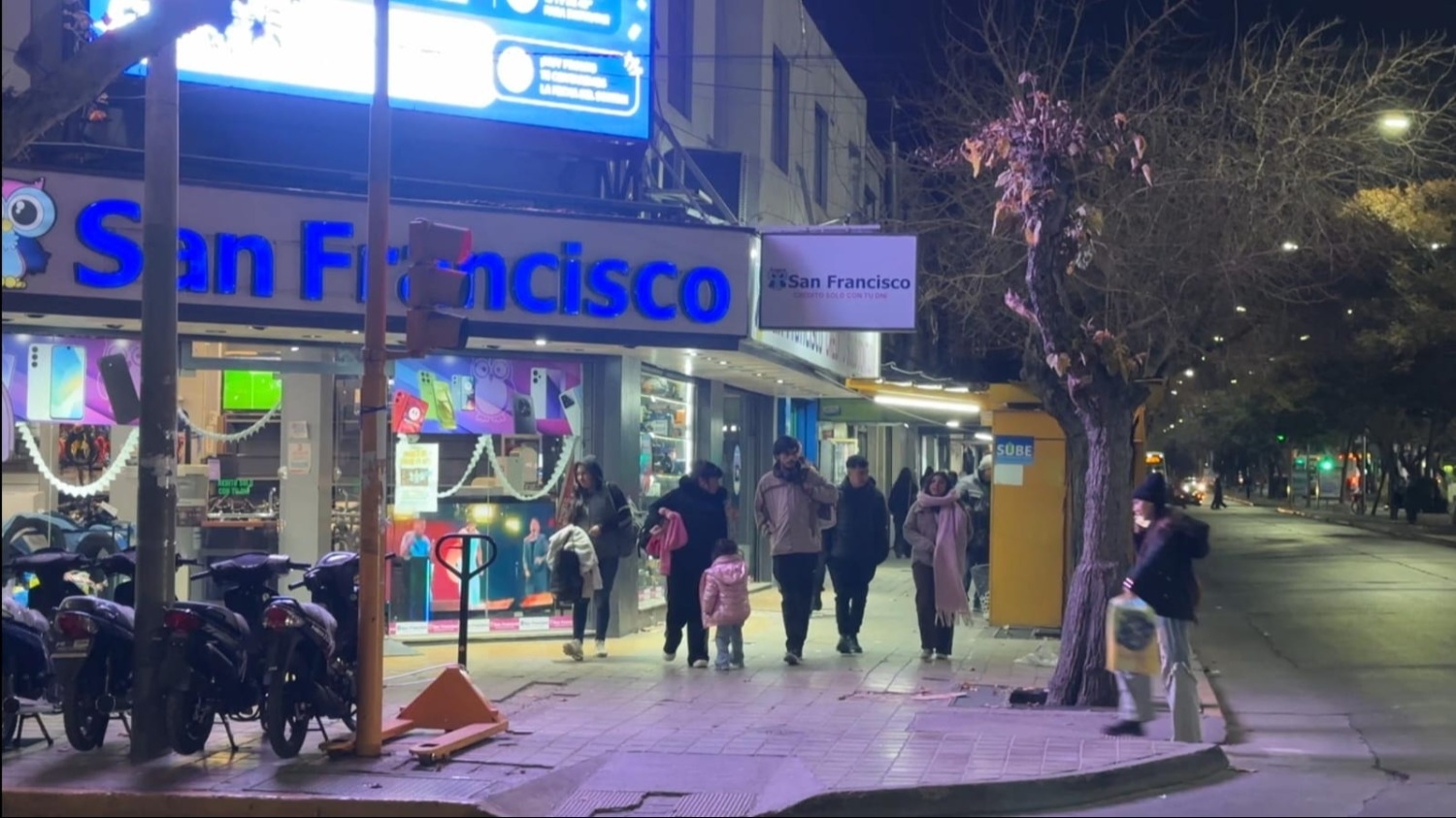 Así está el centro de San Juan, a una hora y media del partido entre Argentina y Suiza