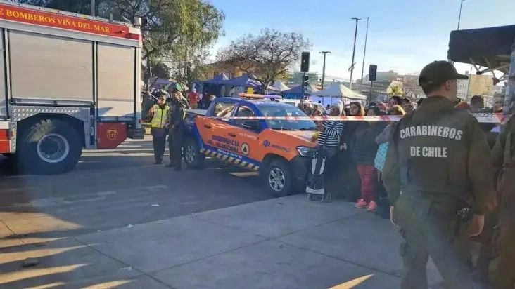 Un militar causó seis muertes en una feria en Viña del Mar