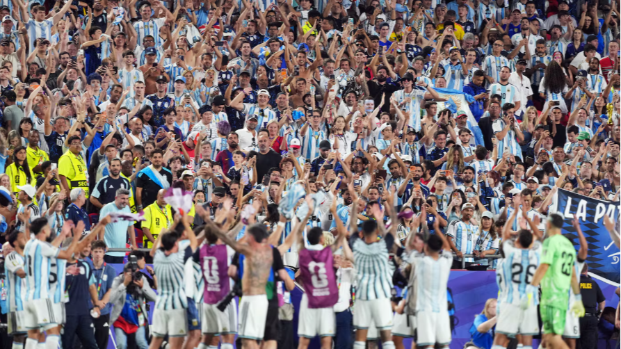 Preocupación en Atlanta por las tribunas mixtas en Argentina e Inglaterra