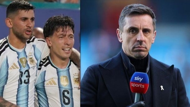 Gary Neville, exjugador inglés, criticó al Cuti y Lisandro: "Peor mejor dupla"