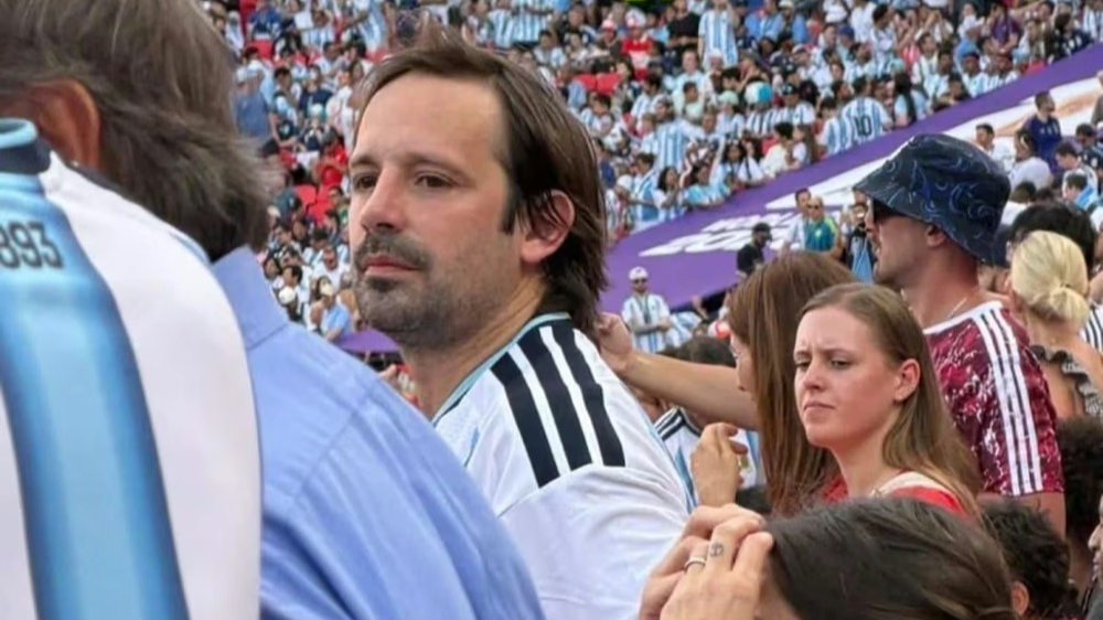 Un viceministro de Milei viajó al Mundial para alentar a Argentina