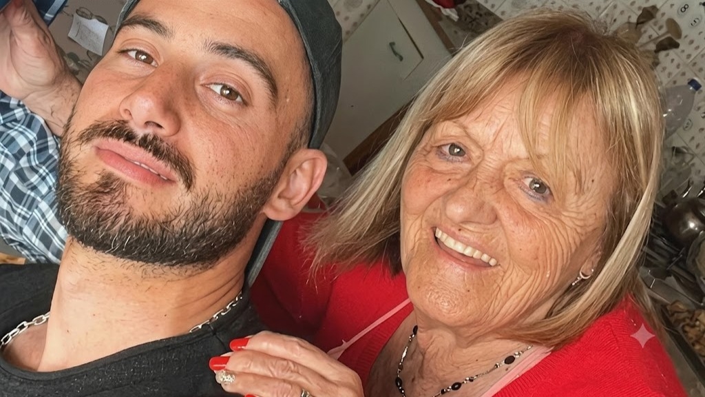 Nico Occhiato anunció entre lágrimas la muerte de su abuela Conce