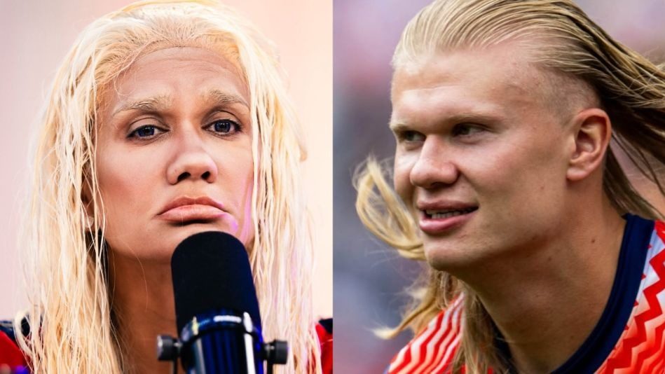 Momi Giardina reveló que habló con Haaland tras la polémica por su imitación