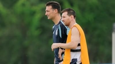 El último entrenamiento de la Selección Argentina de cara al partido ante Inglaterra