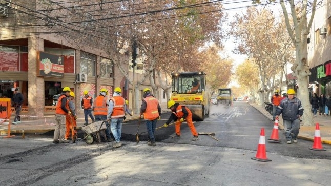 Cortarán un tramo de una avenida céntrica por las obras de pavimentación