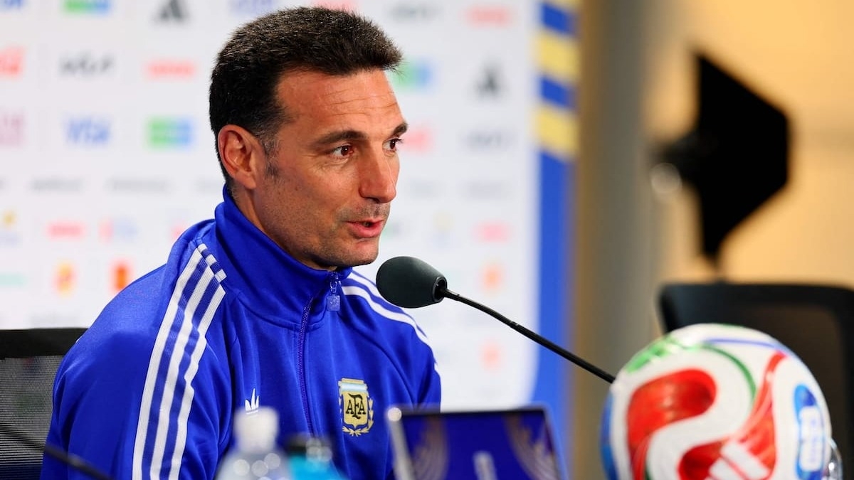 La necesidad de Scaloni contra Inglaterra: "Volver a jugar al fútbol"