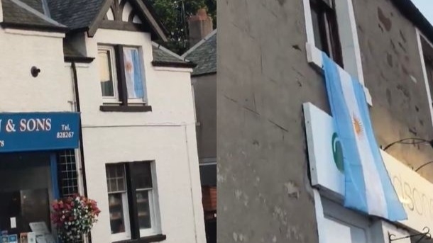 Escocia amaneció con banderas argentinas: por qué odian a Inglaterra