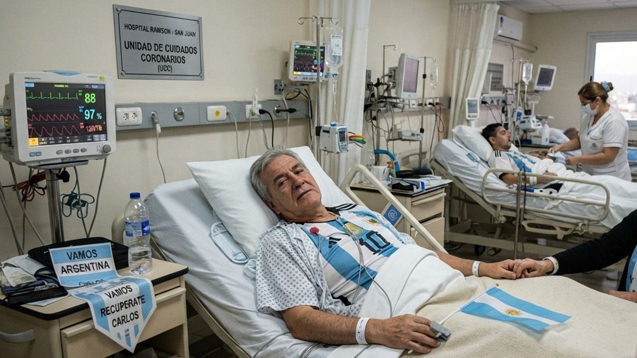 El estrés del Mundial golpeó al corazón y hubo internados en el Rawson