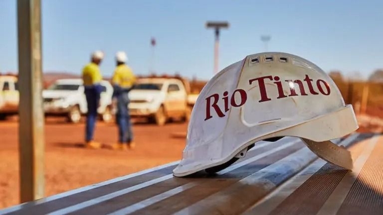 Rio Tinto vendió más hierro de lo esperado