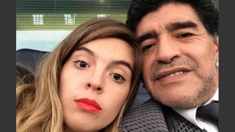 Dalma Maradona a Diego tras la clasificación de Argentina: "Estabas ahí"