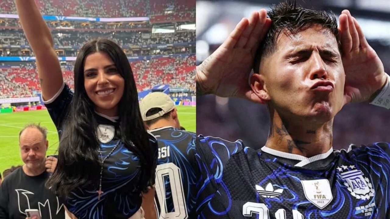 Enzo Fernández defendió a Valentina Cervantes tras las críticas previo al partido