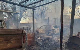 Pocito fijó límites para incendios controlados tras el fuego en Calle 11