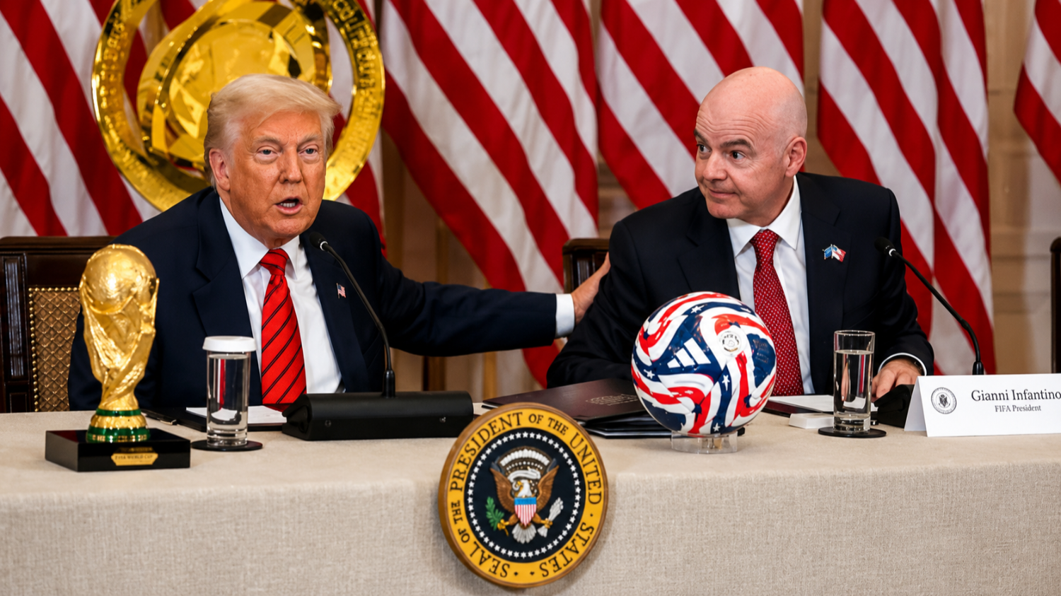 Trump asistirá a la final del Mundial y entregará la Copa al campeón