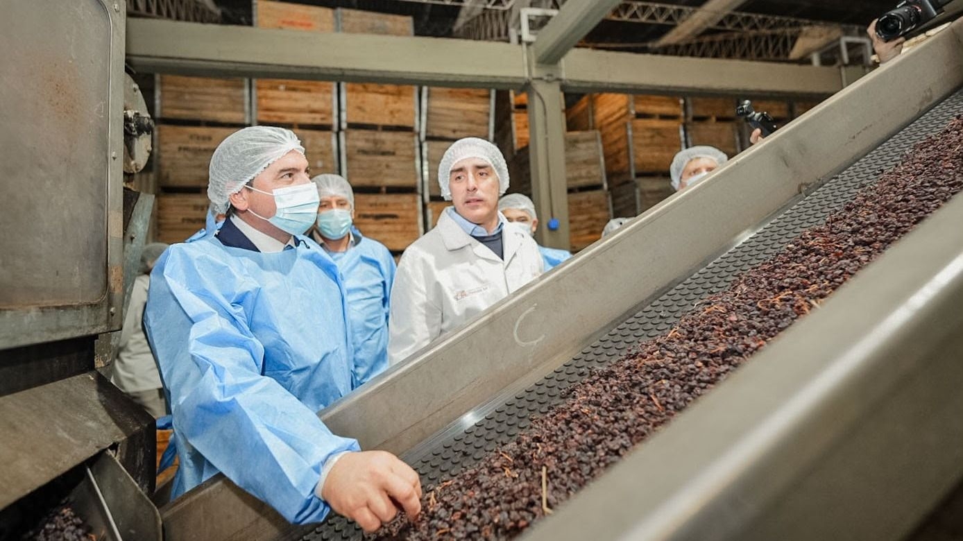 Orrego recorrió Frutandina y destacó nuevas inversiones