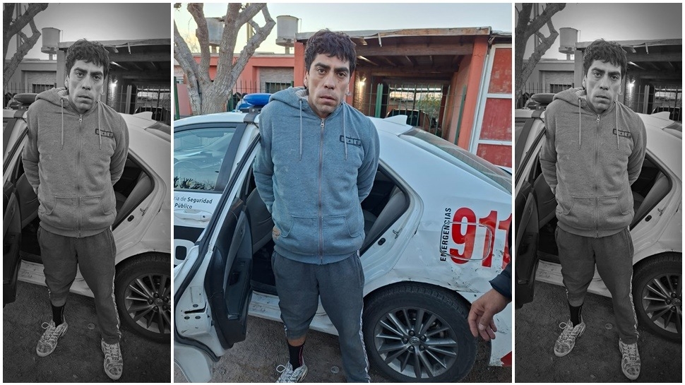 Intentó escapar escalando una reja, pero no logró huir