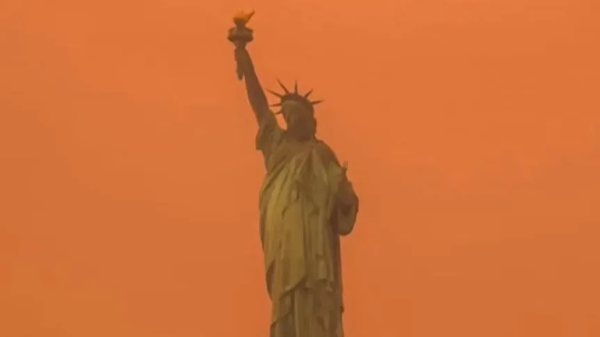 A horas de la final del Mundial, Nueva York bajo alerta por un inusual fenómeno