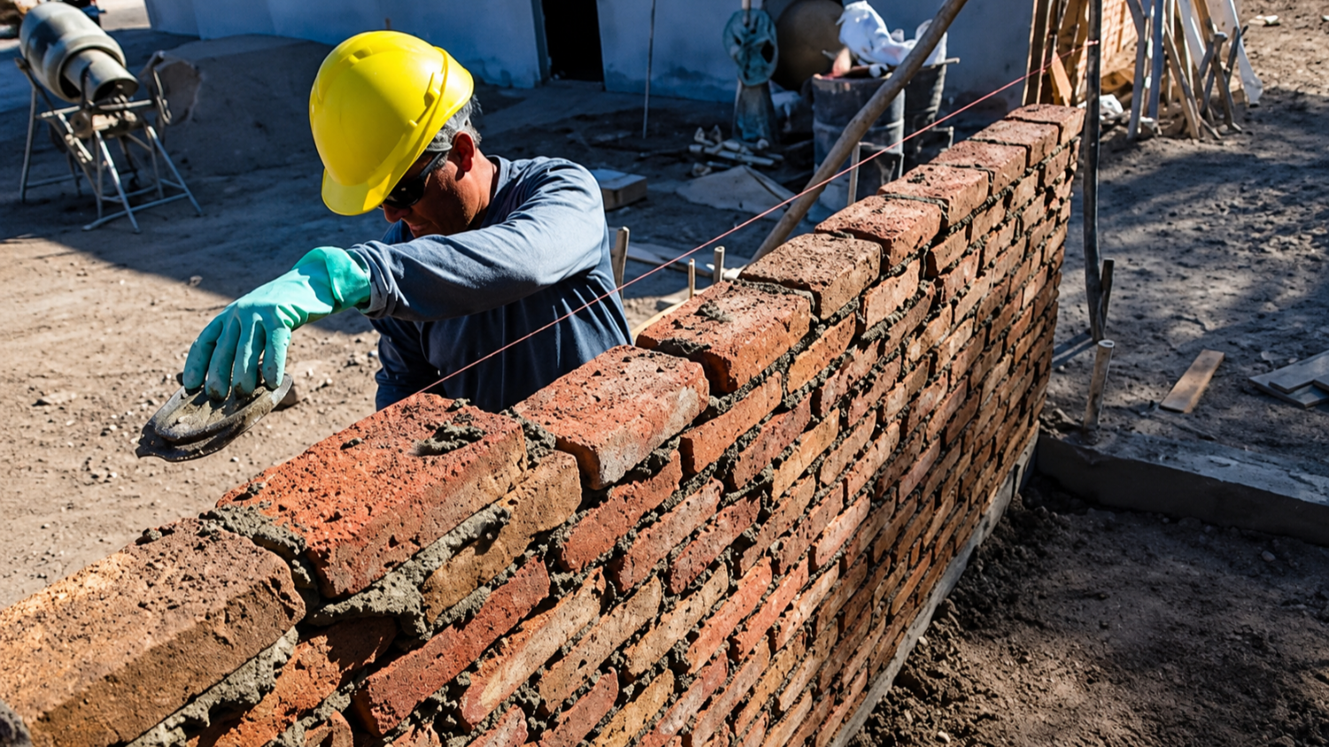 La construcción registró una suba en junio y la mano de obra impulsó el incremento