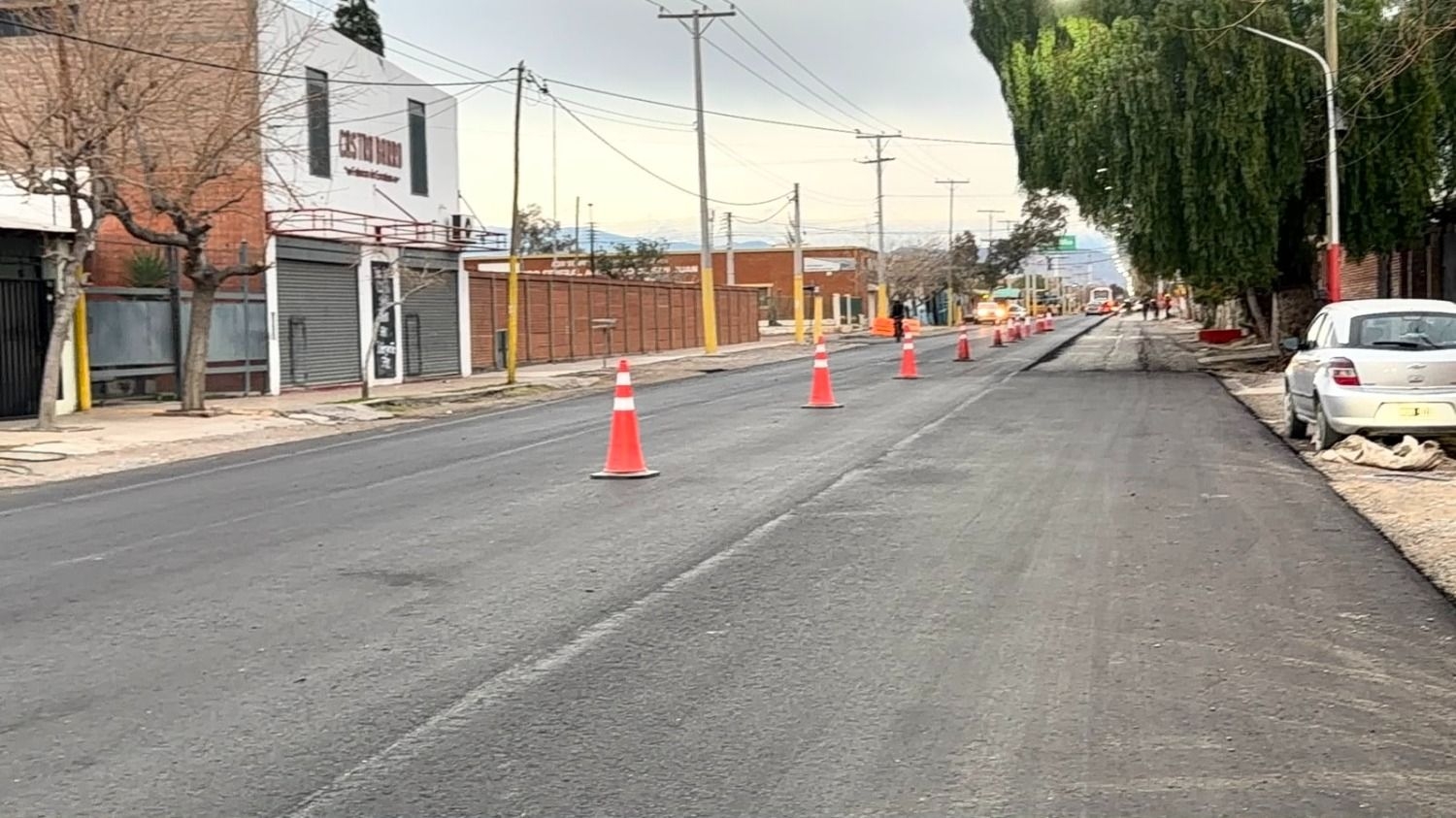 Comenzó la obra de repavimentación de la Avenida Benavídez