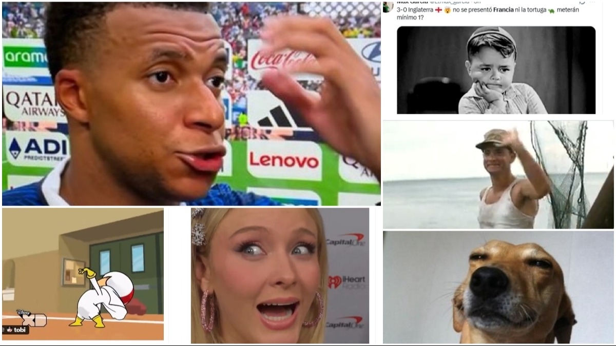Francia se quedó sin podio y las redes estallaron: los mejores memes 