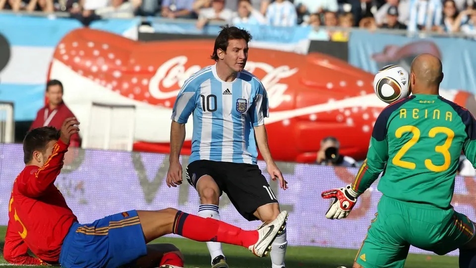 El historial de Messi frente a España antes de la gran final
