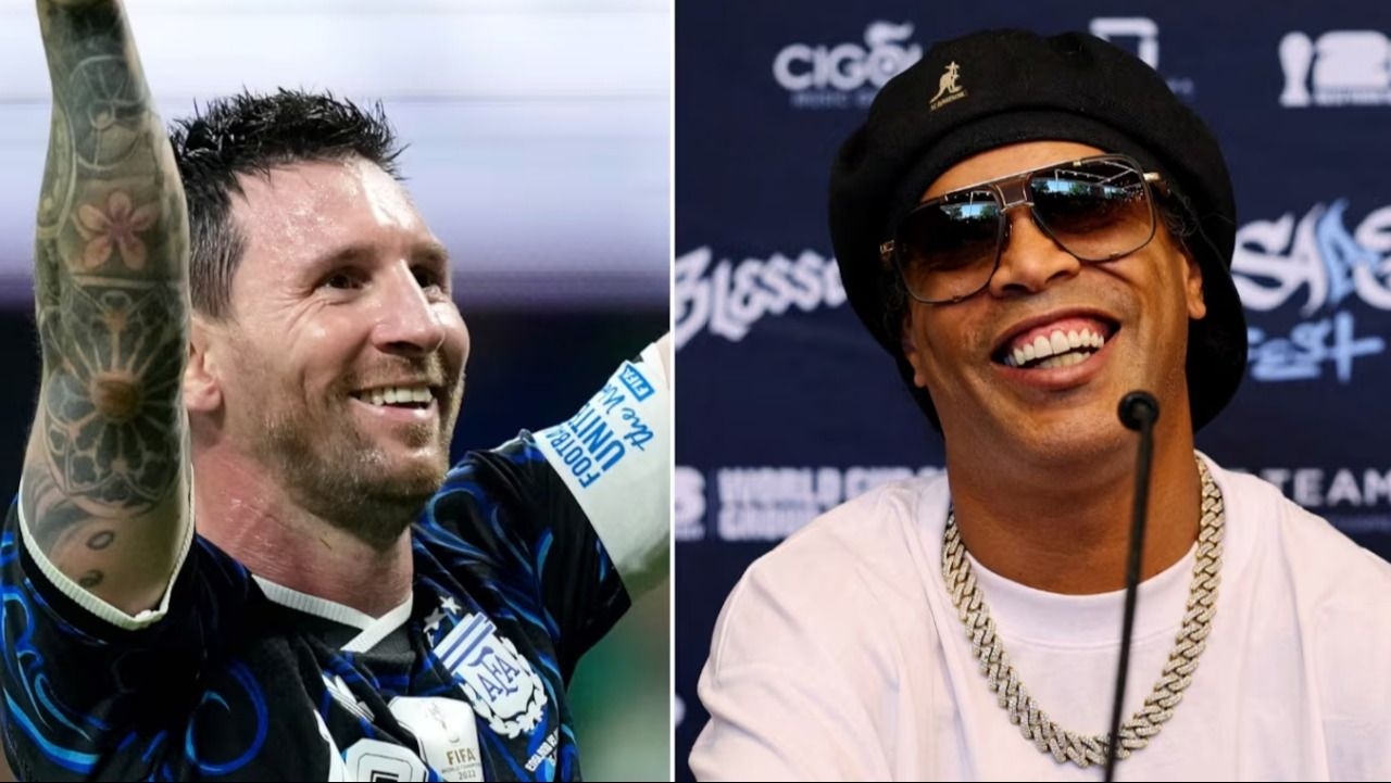 Ronaldinho elogió a la Selección: "Messi puede decidir la final"